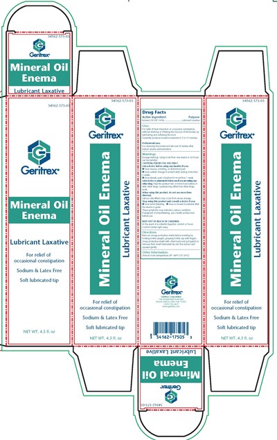 Image Description (Clean Copy Mineral Oil Enema  Chipboard Box)
